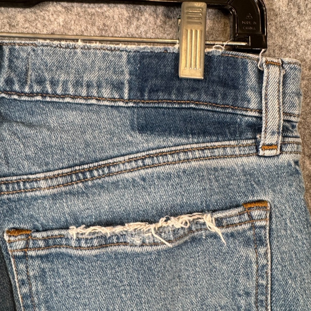 Abercrombie & Fitch Womens High Rise 90s Relaxed Straight Jeans Sz 30/10R Light - Picture 9 of 10